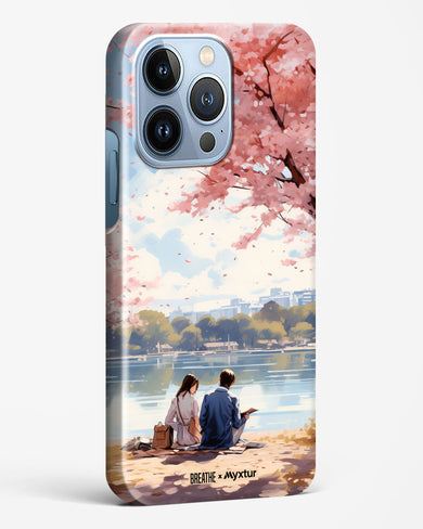 Sakura Serenade [BREATHE] Hard Case Phone Cover-(Apple)