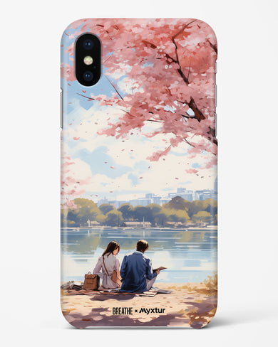 Sakura Serenade [BREATHE] Hard Case Phone Cover (Apple)