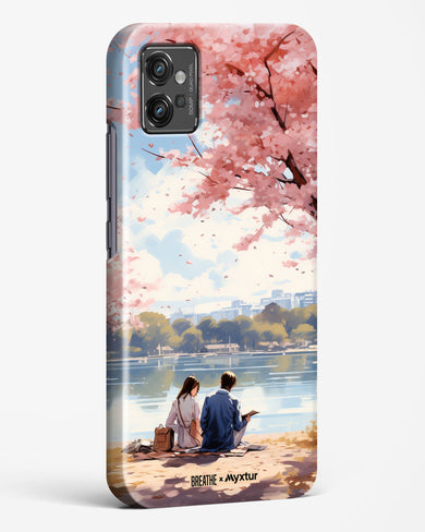Sakura Serenade [BREATHE] Hard Case Phone Cover (Motorola)