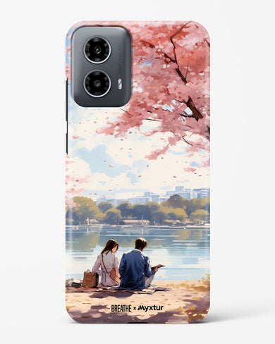 Sakura Serenade [BREATHE] Hard Case Phone Cover (Motorola)