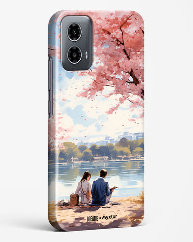 Sakura Serenade [BREATHE] Hard Case Phone Cover (Motorola)