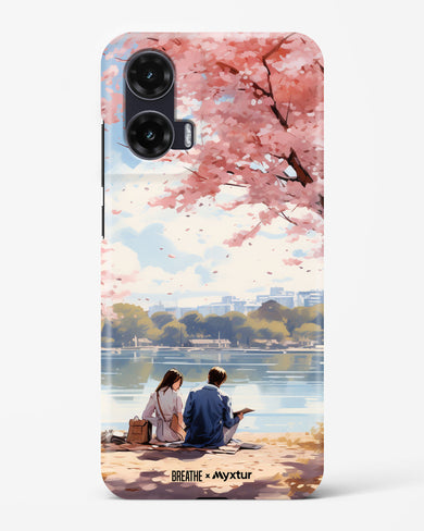 Sakura Serenade [BREATHE] Hard Case Phone Cover (Motorola)