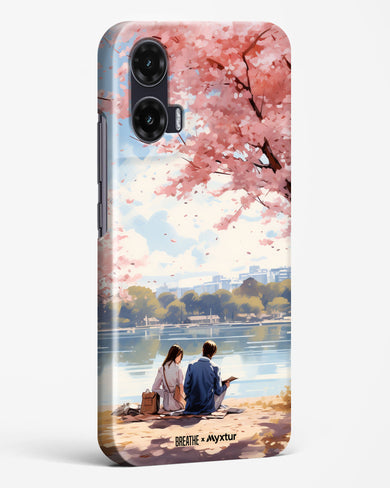 Sakura Serenade [BREATHE] Hard Case Phone Cover (Motorola)