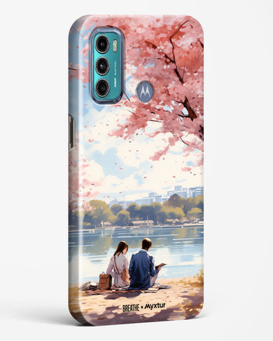 Sakura Serenade [BREATHE] Hard Case Phone Cover (Motorola)