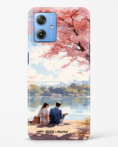 Sakura Serenade [BREATHE] Hard Case Phone Cover (Motorola)