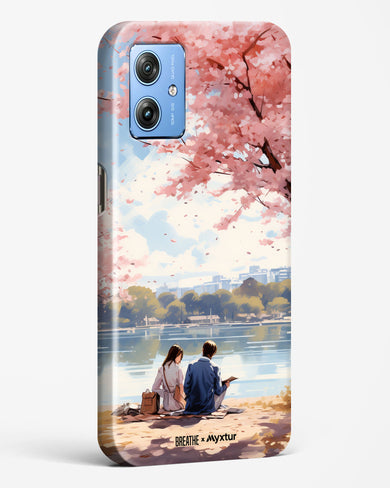 Sakura Serenade [BREATHE] Hard Case Phone Cover (Motorola)