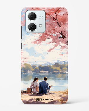 Sakura Serenade [BREATHE] Hard Case Phone Cover (Motorola)