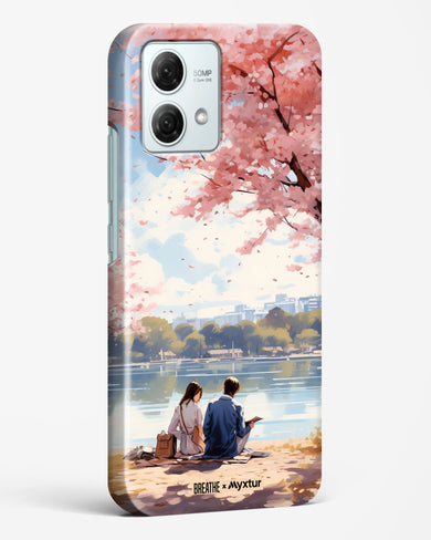 Sakura Serenade [BREATHE] Hard Case Phone Cover (Motorola)