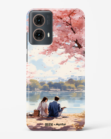 Sakura Serenade [BREATHE] Hard Case Phone Cover (Motorola)