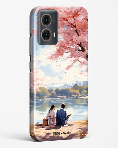 Sakura Serenade [BREATHE] Hard Case Phone Cover (Motorola)