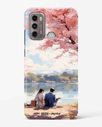 Sakura Serenade [BREATHE] Hard Case Phone Cover (Motorola)