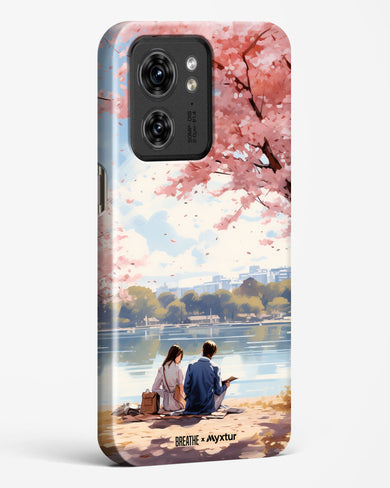 Sakura Serenade [BREATHE] Hard Case Phone Cover (Motorola)