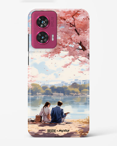 Sakura Serenade [BREATHE] Hard Case Phone Cover (Motorola)