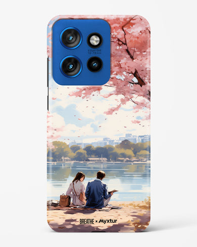 Sakura Serenade [BREATHE] Hard Case Phone Cover (Motorola)