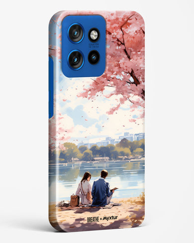 Sakura Serenade [BREATHE] Hard Case Phone Cover (Motorola)