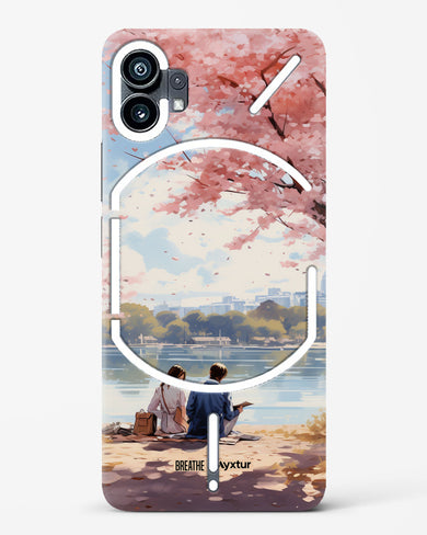 Sakura Serenade [BREATHE] Hard Case Phone Cover-(Nothing)