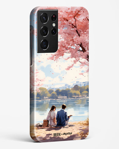 Sakura Serenade [BREATHE] Hard Case Phone Cover (Samsung)