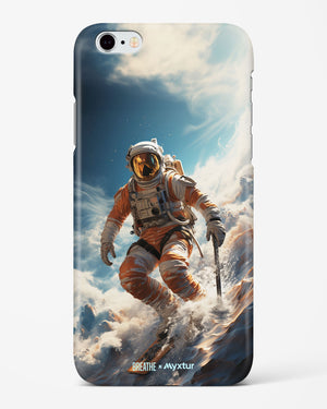Cosmic Skiing Adventure [BREATHE] Hard Case Phone Cover-(Apple)