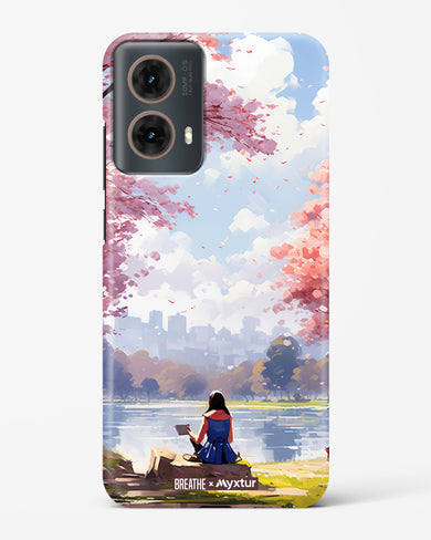 Tranquil Tales by the Stream [BREATHE] Hard Case Phone Cover (Motorola)