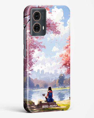 Tranquil Tales by the Stream [BREATHE] Hard Case Phone Cover (Motorola)