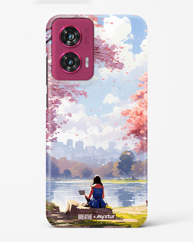 Tranquil Tales by the Stream [BREATHE] Hard Case Phone Cover (Motorola)