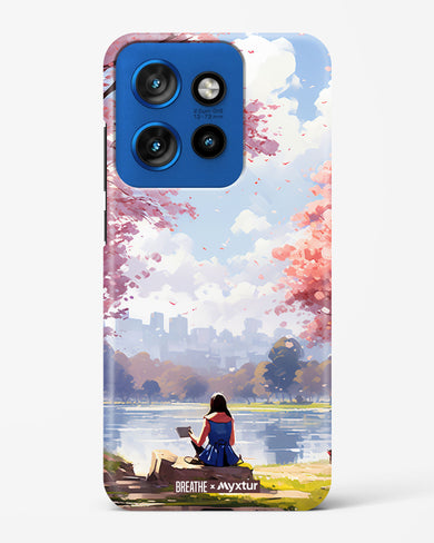 Tranquil Tales by the Stream [BREATHE] Hard Case Phone Cover (Motorola)