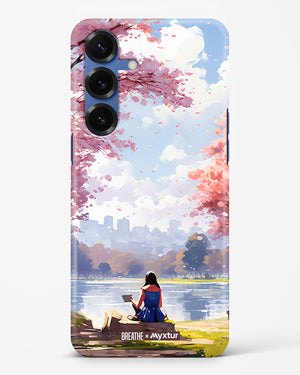 Tranquil Tales by the Stream [BREATHE] Hard Case Phone Cover (Samsung)