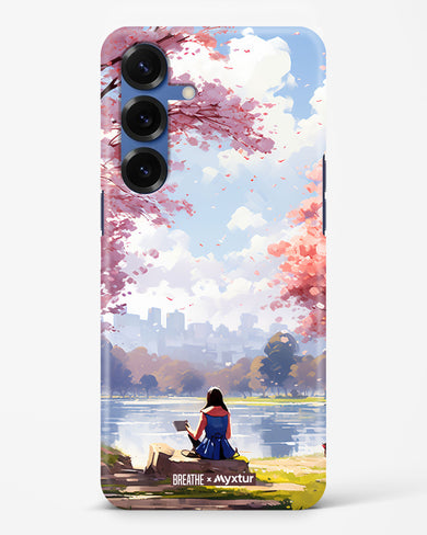 Tranquil Tales by the Stream [BREATHE] Hard Case Phone Cover (Samsung)