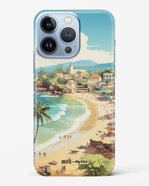 Coastal Bliss in Goa [BREATHE] Hard Case iPhone 14 Pro