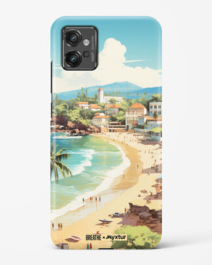 Coastal Bliss in Goa [BREATHE] Hard Case Phone Cover (Motorola)