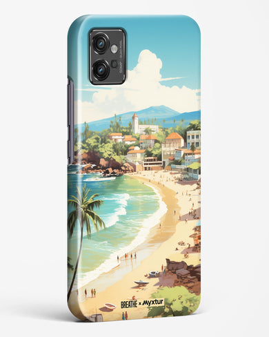 Coastal Bliss in Goa [BREATHE] Hard Case Phone Cover (Motorola)