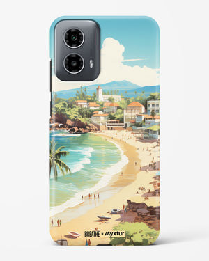 Coastal Bliss in Goa [BREATHE] Hard Case Phone Cover (Motorola)