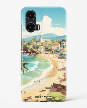 Coastal Bliss in Goa [BREATHE] Hard Case Phone Cover (Motorola)