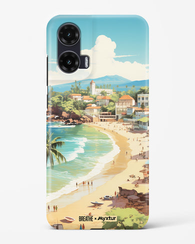 Coastal Bliss in Goa [BREATHE] Hard Case Phone Cover (Motorola)