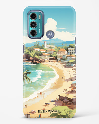 Coastal Bliss in Goa [BREATHE] Hard Case Phone Cover (Motorola)