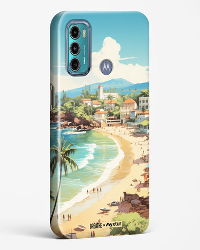 Coastal Bliss in Goa [BREATHE] Hard Case Phone Cover (Motorola)