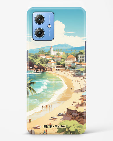 Coastal Bliss in Goa [BREATHE] Hard Case Phone Cover (Motorola)