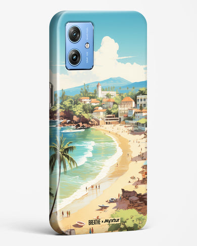 Coastal Bliss in Goa [BREATHE] Hard Case Phone Cover (Motorola)