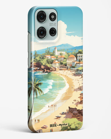 Coastal Bliss in Goa [BREATHE] Hard Case Phone Cover (Motorola)