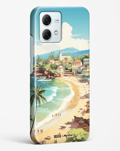 Coastal Bliss in Goa [BREATHE] Hard Case Phone Cover (Motorola)