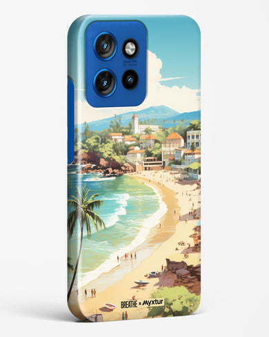 Coastal Bliss in Goa [BREATHE] Hard Case Phone Cover (Motorola)