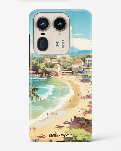 Coastal Bliss in Goa [BREATHE] Hard Case Phone Cover (Motorola)