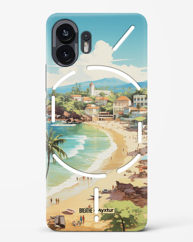 Coastal Bliss in Goa [BREATHE] Hard Case Phone Cover (Nothing)
