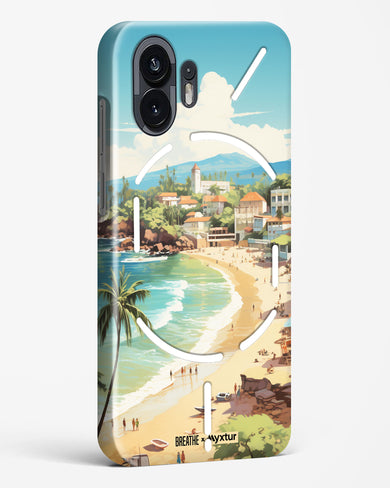 Coastal Bliss in Goa [BREATHE] Hard Case Phone Cover (Nothing)