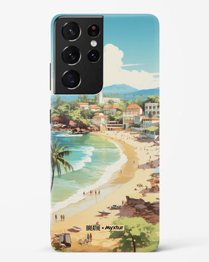 Coastal Bliss in Goa [BREATHE] Hard Case Phone Cover-(Samsung)