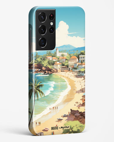 Coastal Bliss in Goa [BREATHE] Hard Case Phone Cover (Samsung)