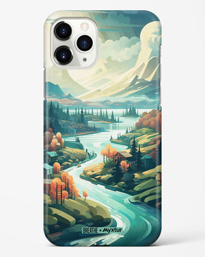 Alpine Mountain Charm [BREATHE] Hard Case Phone Cover (Apple)