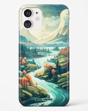 Alpine Mountain Charm [BREATHE] Hard Case Phone Cover (Apple)