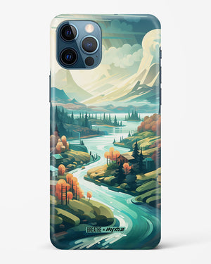 Alpine Mountain Charm [BREATHE] Hard Case Phone Cover (Apple)
