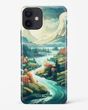 Alpine Mountain Charm [BREATHE] Hard Case Phone Cover (Apple)